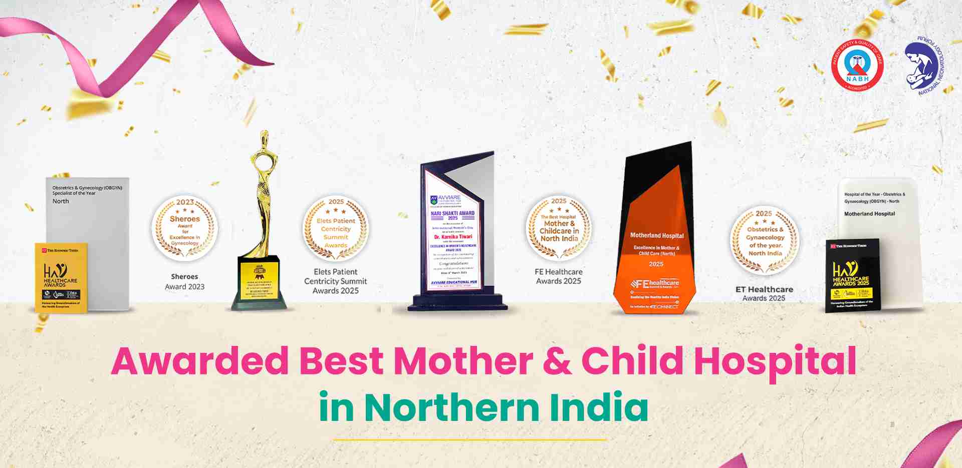 Awareded mother and childcare hospital in noida